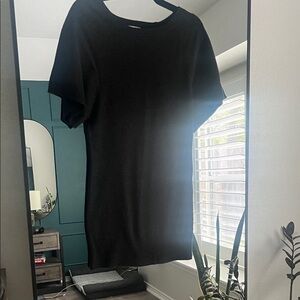 Michael Stars Charcoal Cashmere Short  Dress